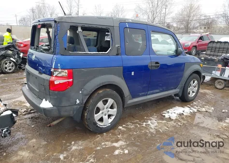2005 Honda Element Ex из США, поврежденный, VIN 5J6YH28695L013636